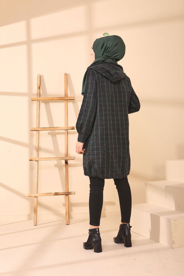 Düz Orta Kadın Yeşil 3407 TUNIK - 3407 YEŞİL
