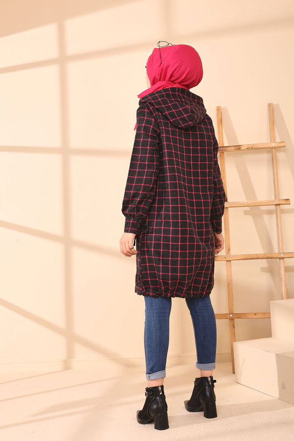 Düz Orta Kadın Fuşya 3407 TUNIK - 3407 FUŞYA