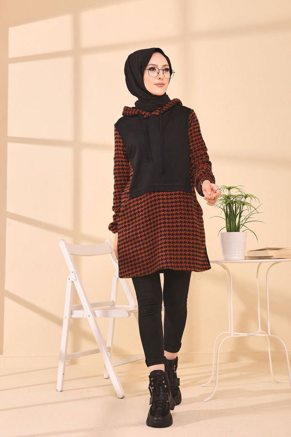 Düz Orta Kadın Kiremit TUNIK - 3411 KİREMİT
