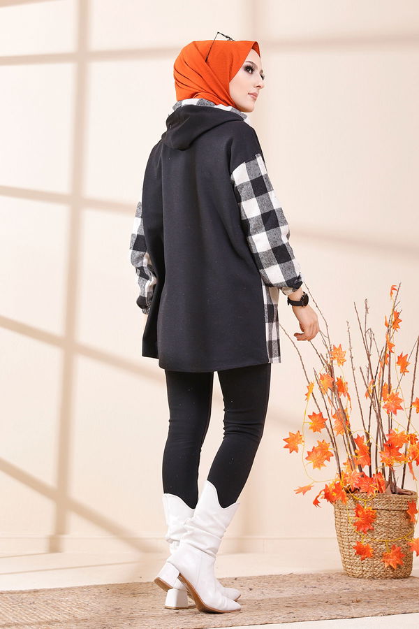 Düz Orta Kadın Ekru TUNIK - 3415 EKRU