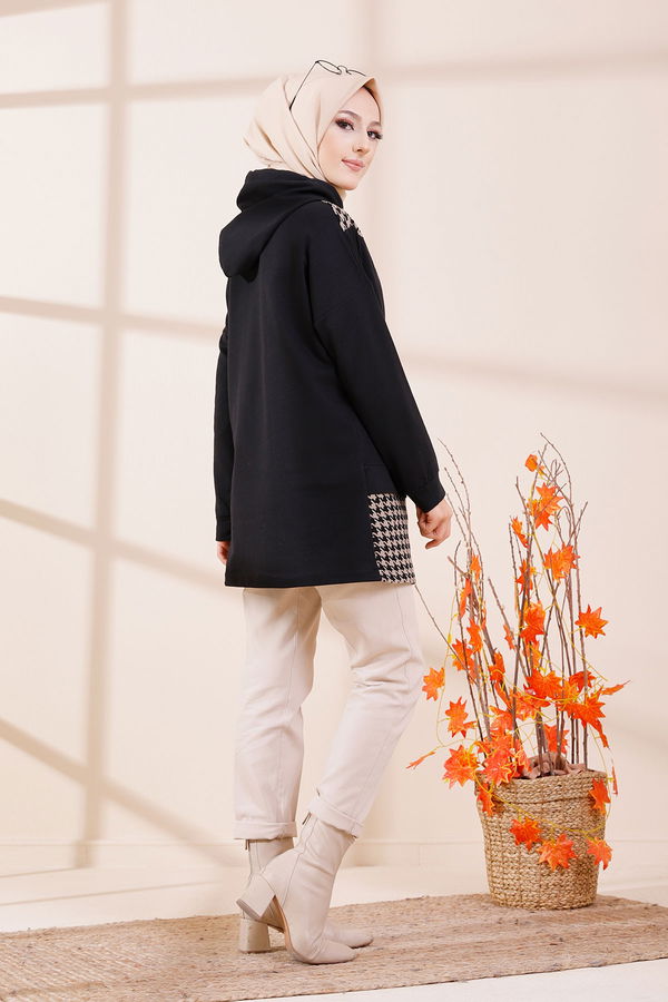Düz Orta Kadın Vizon 3398 TUNIK - 3398