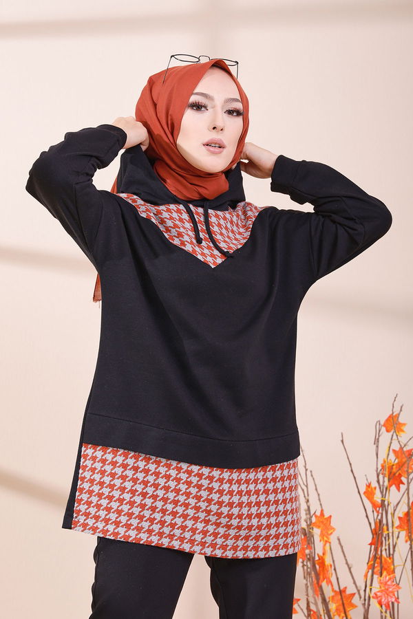 Düz Orta Kadın Kiremit 3398 TUNIK - 3398 KİREMİT