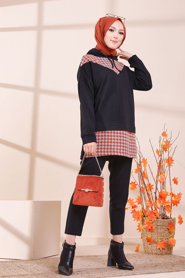 Düz Orta Kadın Kiremit 3398 TUNIK - 3398 KİREMİT