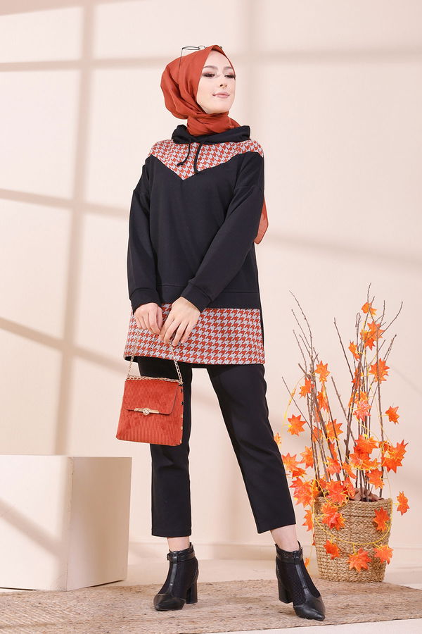 Düz Orta Kadın Kiremit 3398 TUNIK - 3398 KİREMİT