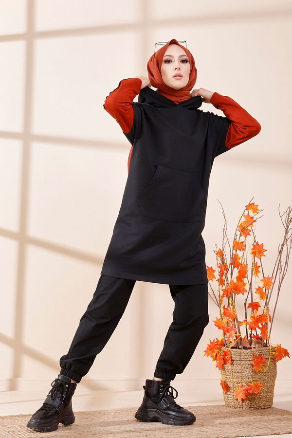 Düz Orta Kadın Kiremit 3371 TUNIK - 3371 KİREMİT