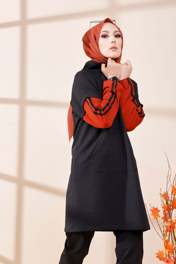 Düz Orta Kadın Kiremit 3371 TUNIK - 3371 KİREMİT