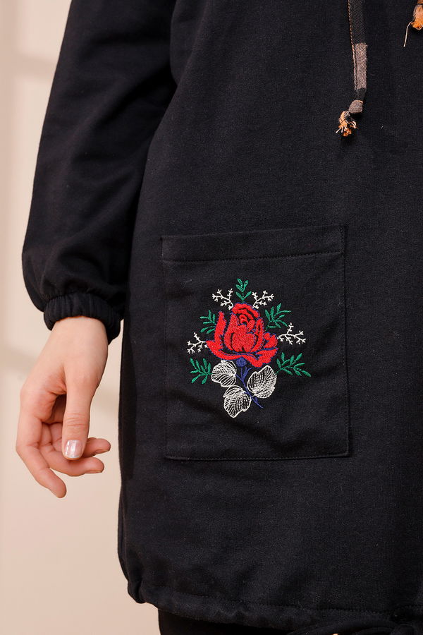 Düz Orta Kadın Taba TUNIK - 3396