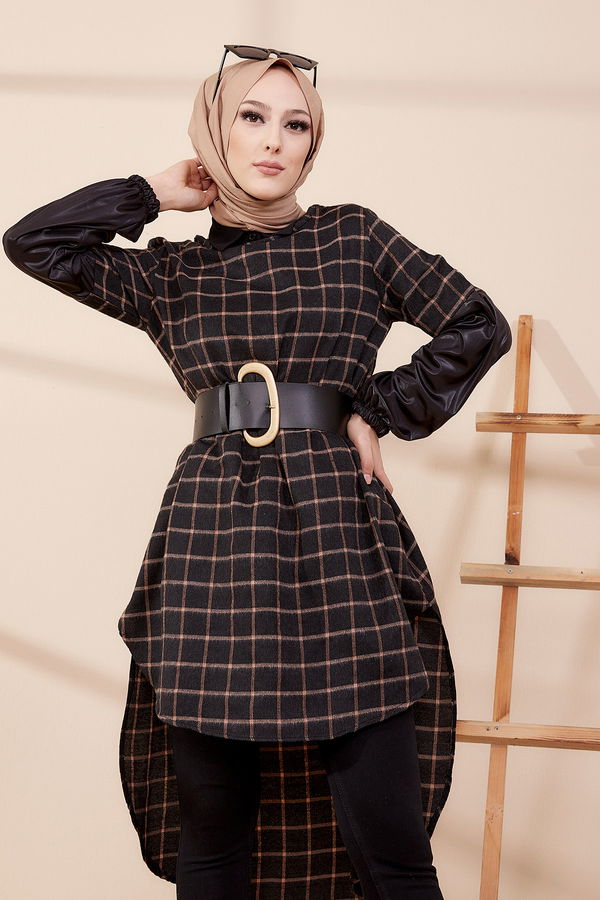 Düz Orta Kadın Taba TUNIK - 3305