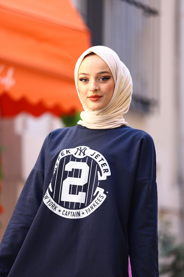 Düz Orta Kadın Lacivert Tunık Pantolon LACIVERT - 4209 - 4209 LACİVERT