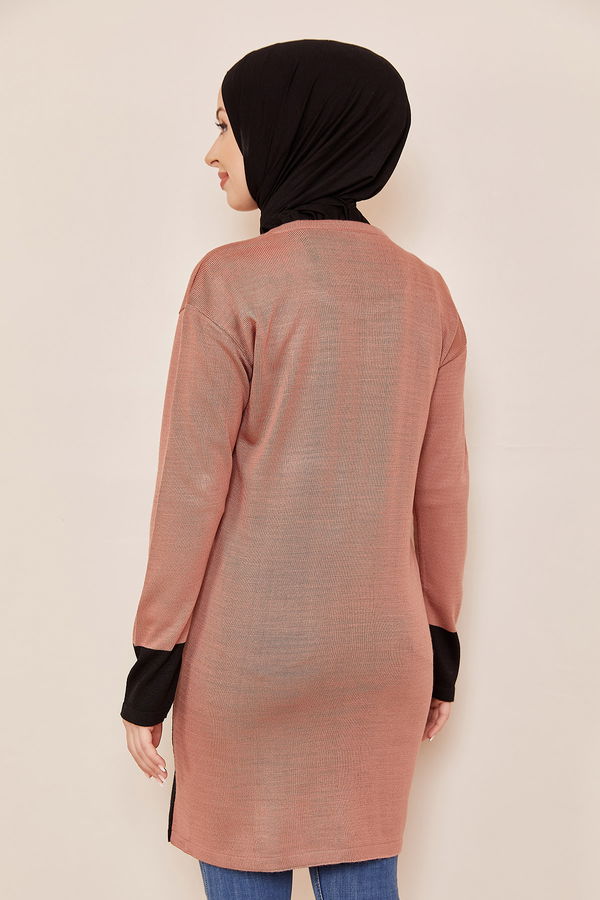 Düz Orta Kadın Pembe Tunık - 20865 PEMBE