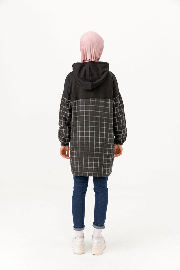 Düz Orta Kadın Siyah 3402 TUNIK - 3402 SİYAH