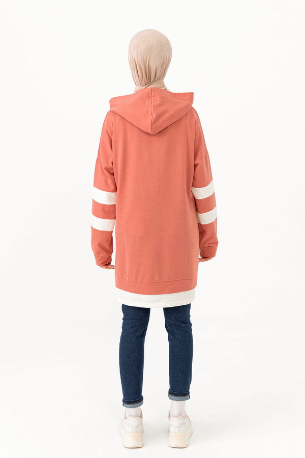 Düz Orta Kadın Pembe TUNIK - 3426 PEMBE