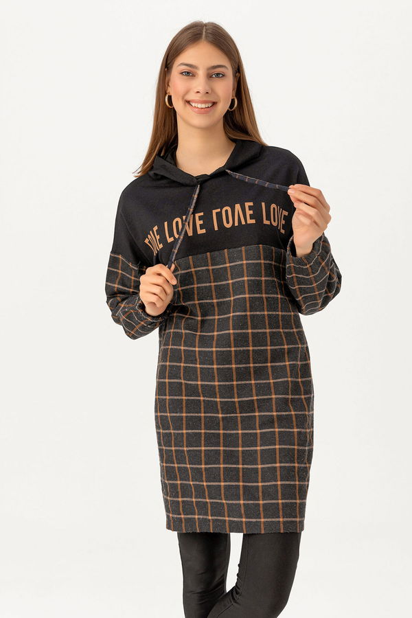 Düz Orta Kadın Taba 3402 TUNIK - 3402 TABA