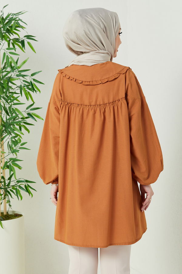 Düz Orta Kadın Taba Tunık TABA - 3692 - 3692 TABA