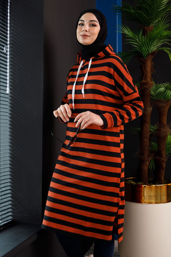 Düz Orta Kadın Kiremit TUNIK - 3481 KİREMİT