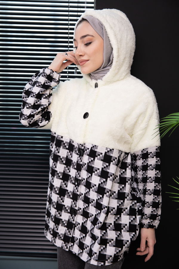 Düz Orta Kadın Siyah TUNIK - 3429