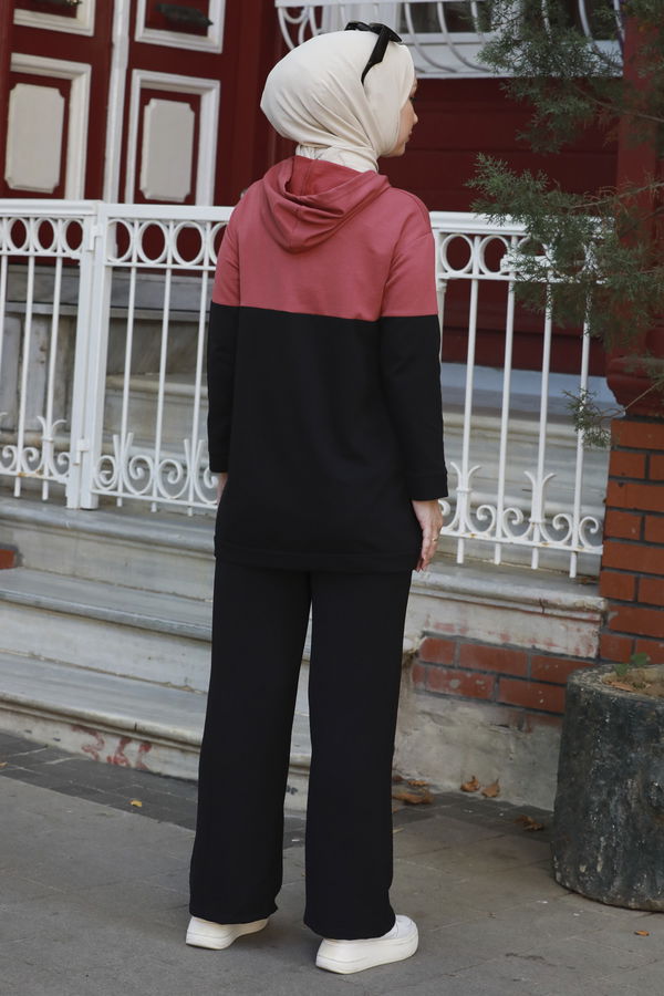 Düz Orta Kadın Pembe TUNIK - 3430