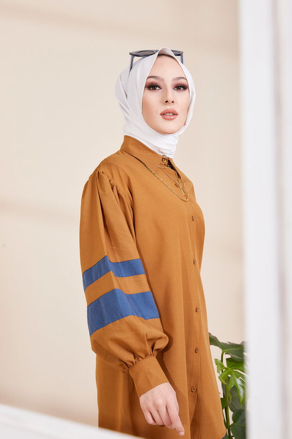 Düz Orta Kadın Taba Tunık - 8693 TABA