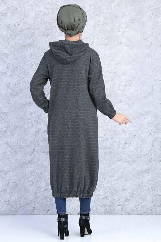 Düz Orta Kadın Haki Kap  - 6210