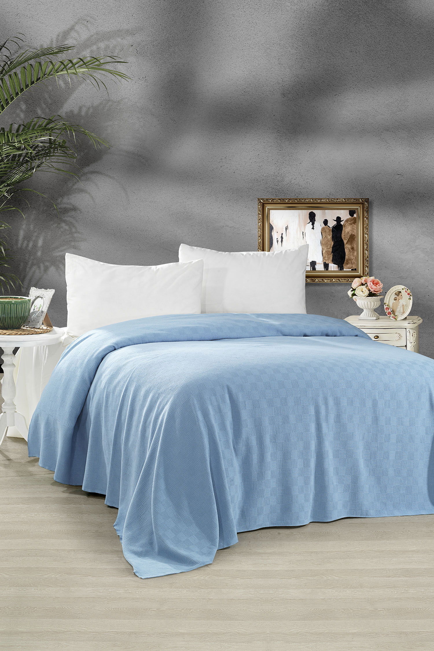 Yeşil Cıft Kısılık Pike  - 22275 YEŞİL