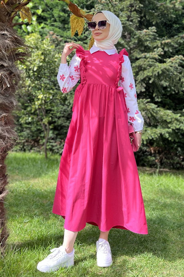 Düz Orta Kadın Kırmızı 8456 JİLE KEMER - 8456