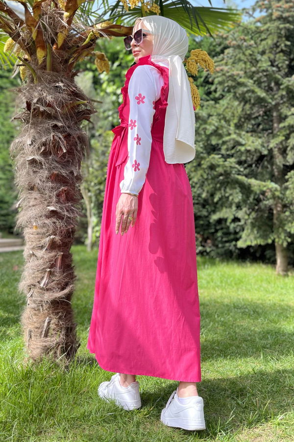 Düz Orta Kadın Kırmızı 8456 JİLE KEMER - 8456