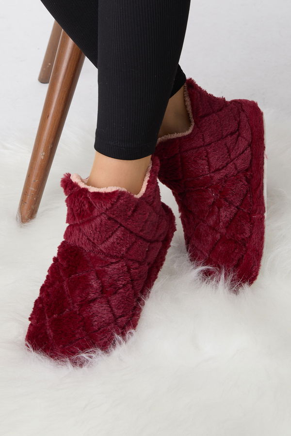 Kadın Bordo Panduf - 23348 BORDO