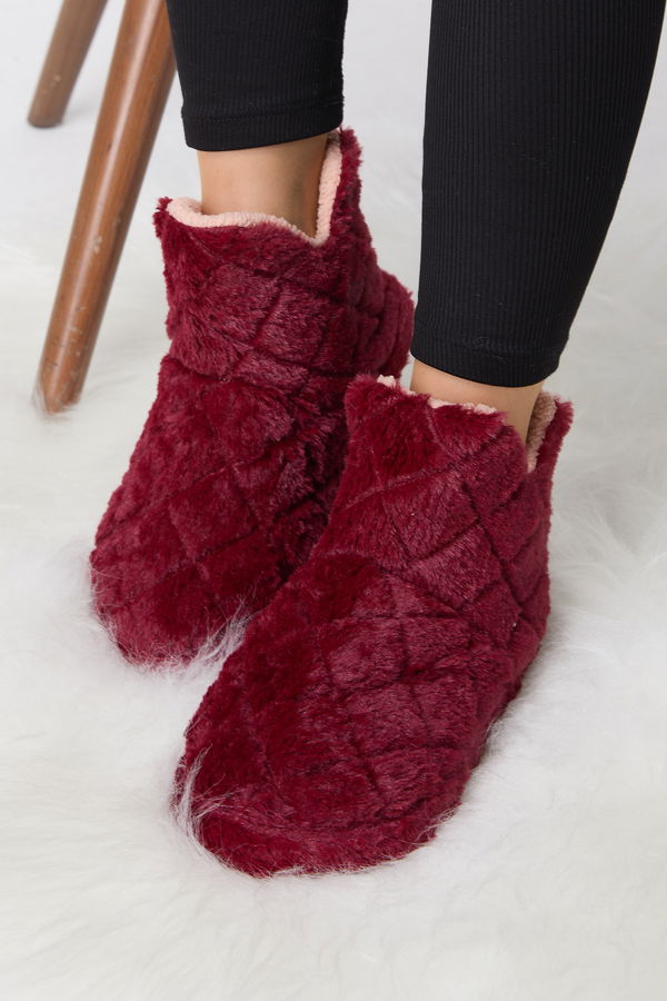 Kadın Bordo Panduf - 23348 BORDO