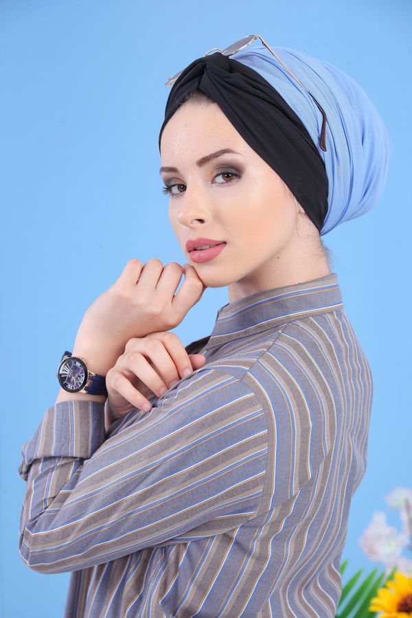 Düz Orta Kadın Gri Tunik - Gri 02 7363 - 7363