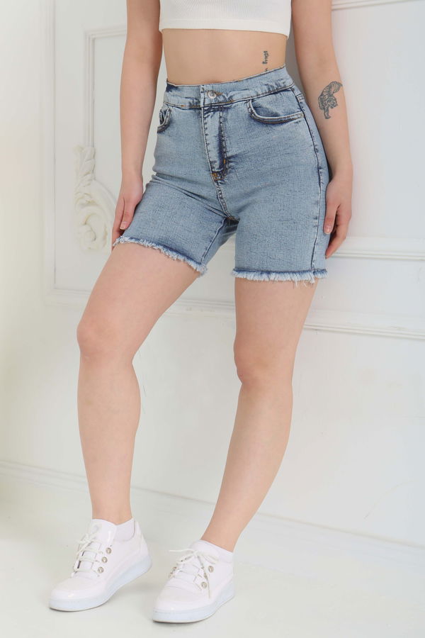 Denim Şort - 27100