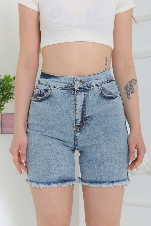 Denim Şort - 27100