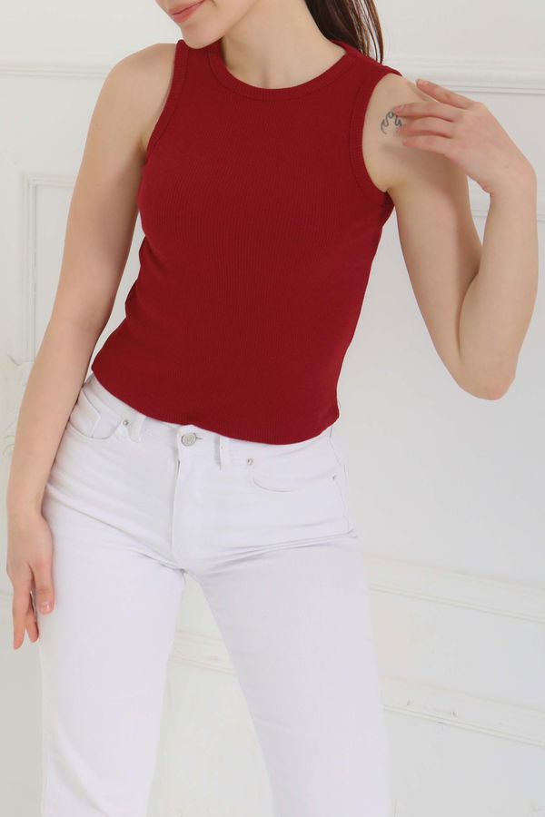 Sıfır Kol Crop - 27135
