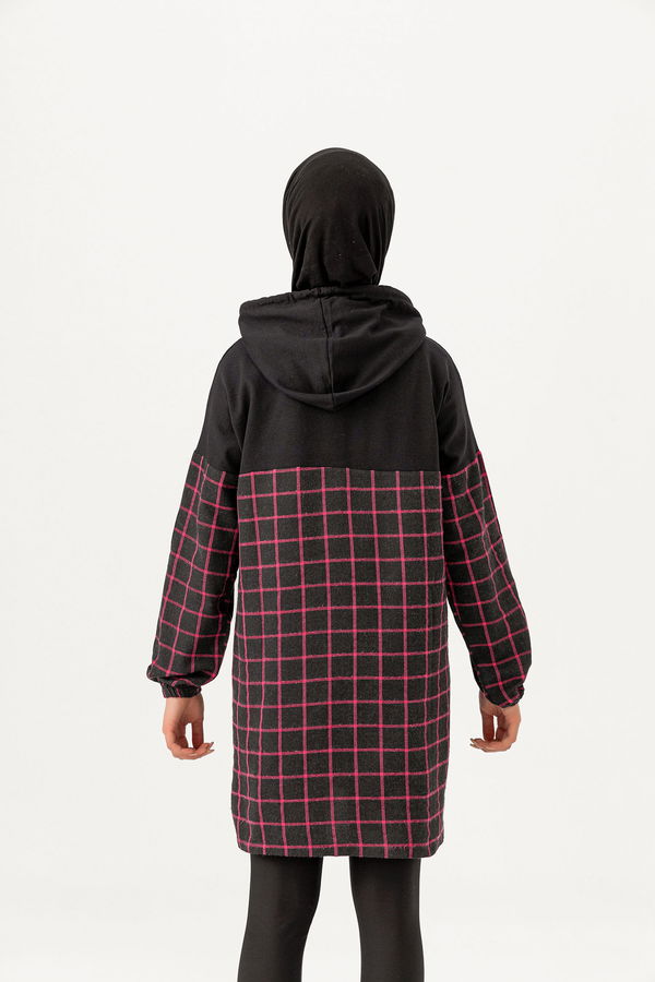 Düz Orta Kadın Fuşya 3402 TUNIK - 3402