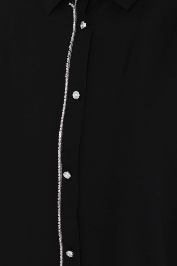 Taş Detaylı Tunik - 27432 SİYAH