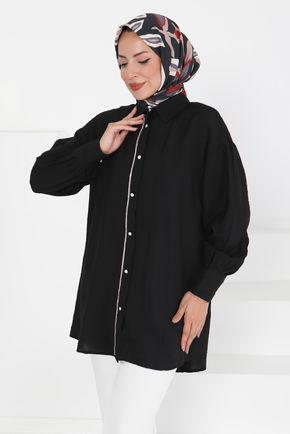 Taş Detaylı Tunik - 27432
