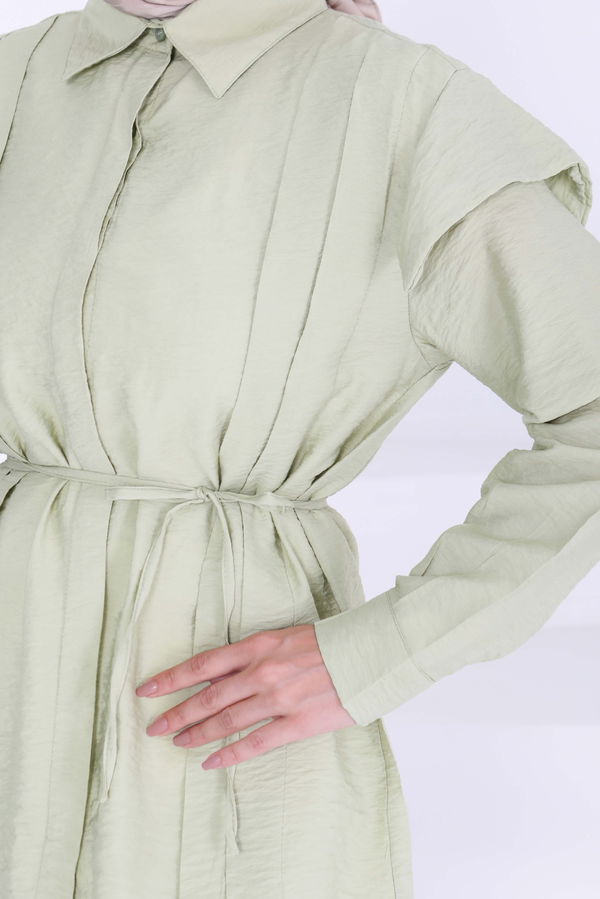 Pileli Tunik - 27435 HAKİ