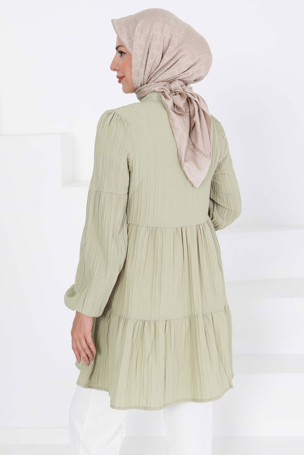 Kat Detaylı Tunik - 27433 HAKİ