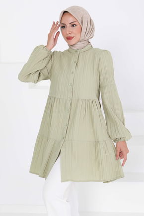 Kat Detaylı Tunik - 27433
