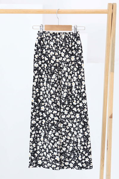 Çiçek Desenli Pantolon - 27308