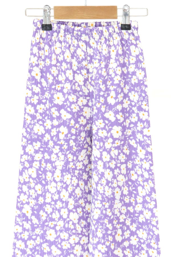 Çiçek Desenli Pantolon - 27308