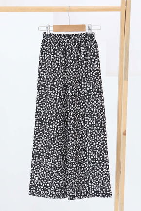 Çiçek Desenli Pantolon - 27307