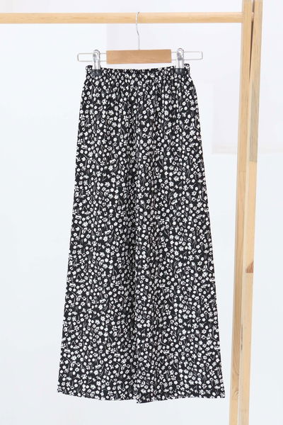Çiçek Desenli Pantolon - 27307