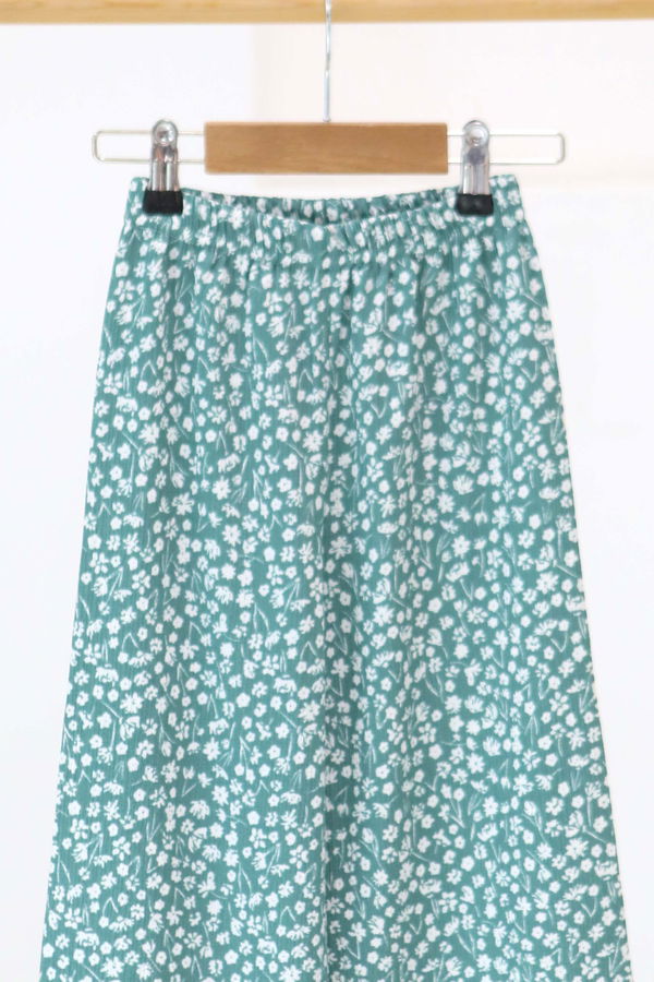 Çiçek Desenli Pantolon - 27307