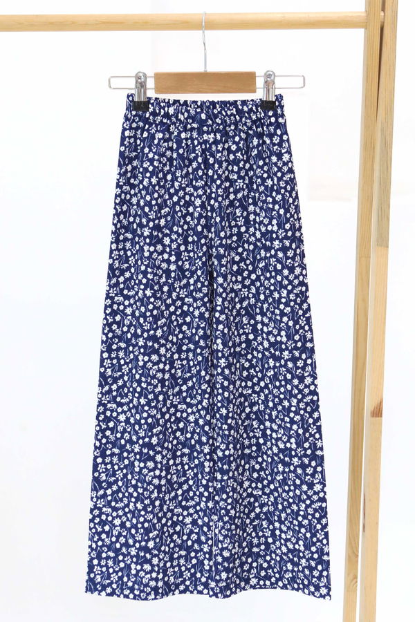 Çiçek Desenli Pantolon - 27307
