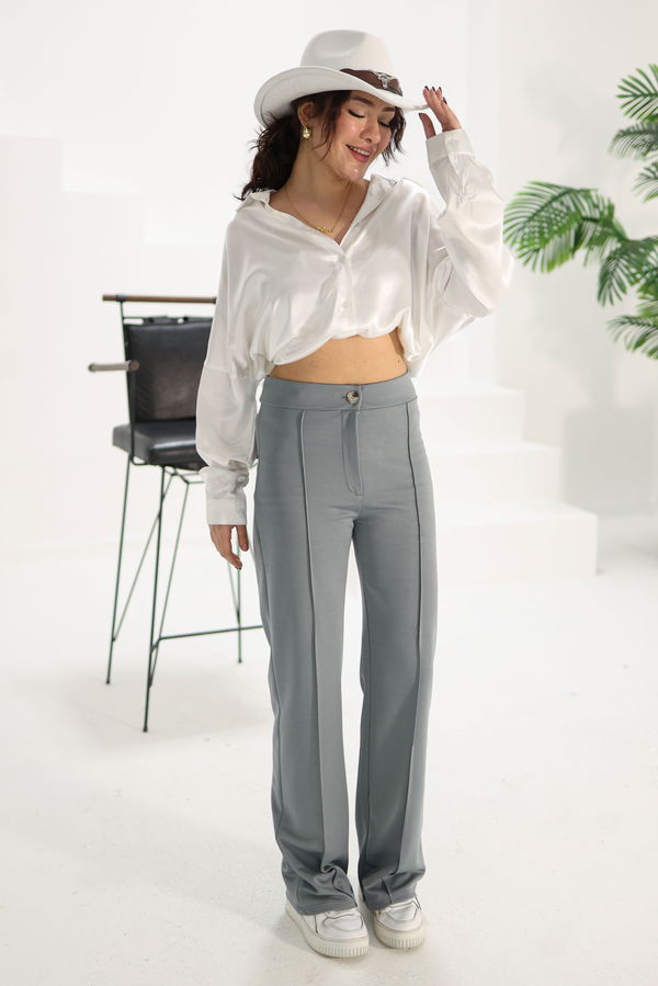 Şerit Detaylı Spor Pantolon - 27084
