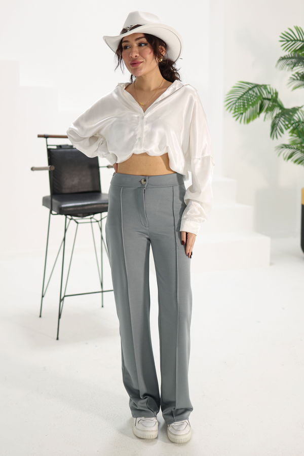 Şerit Detaylı Spor Pantolon - 27084