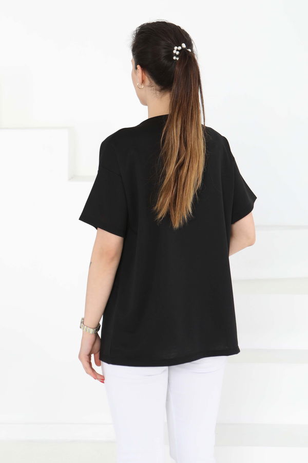 Kısa Kollu T-Shirt - 27140