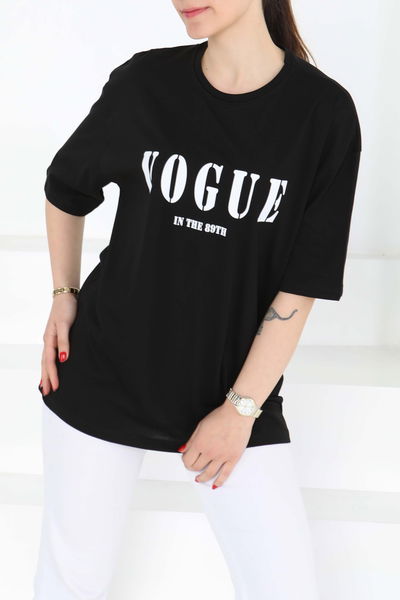 Baskılı Kısa Kollu T-Şhirt - 27126
