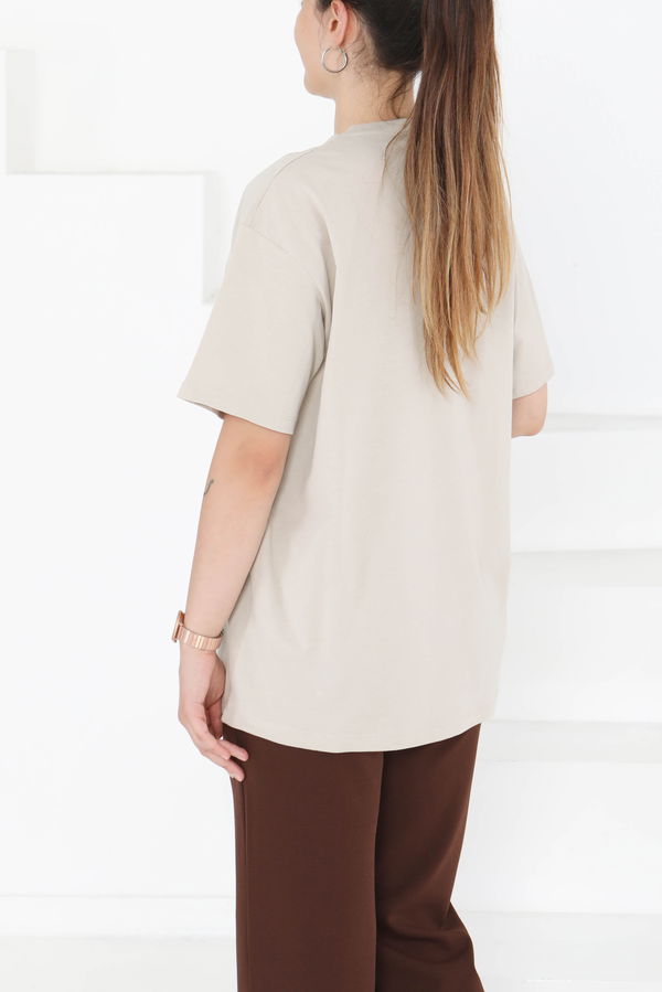Baskılı Kısa Kollu T-Şhirt - 27348