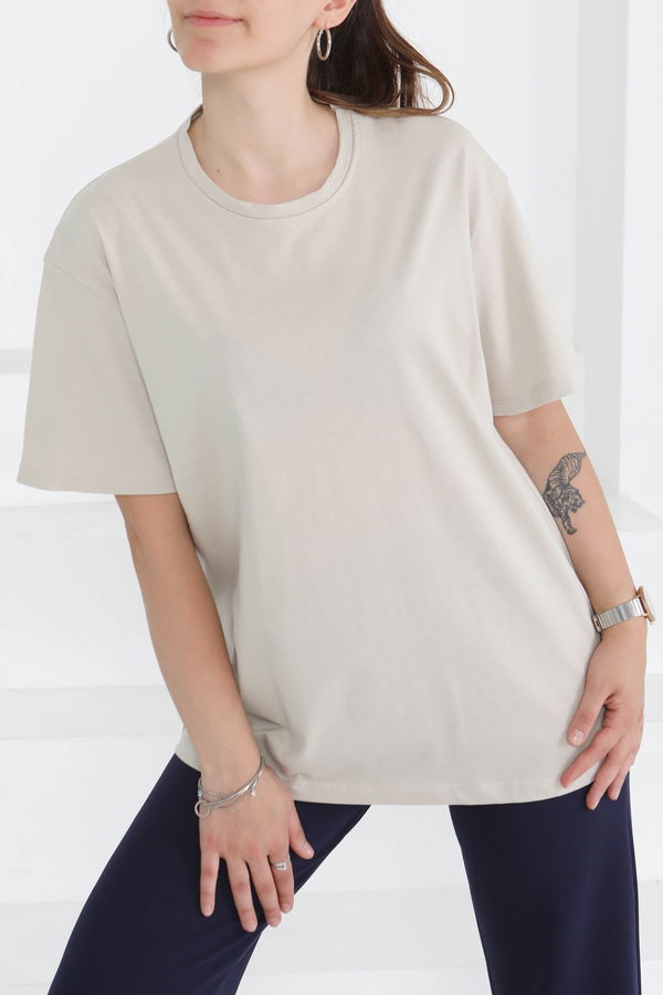 Kısa Kollu T-Şhirt - 27346
